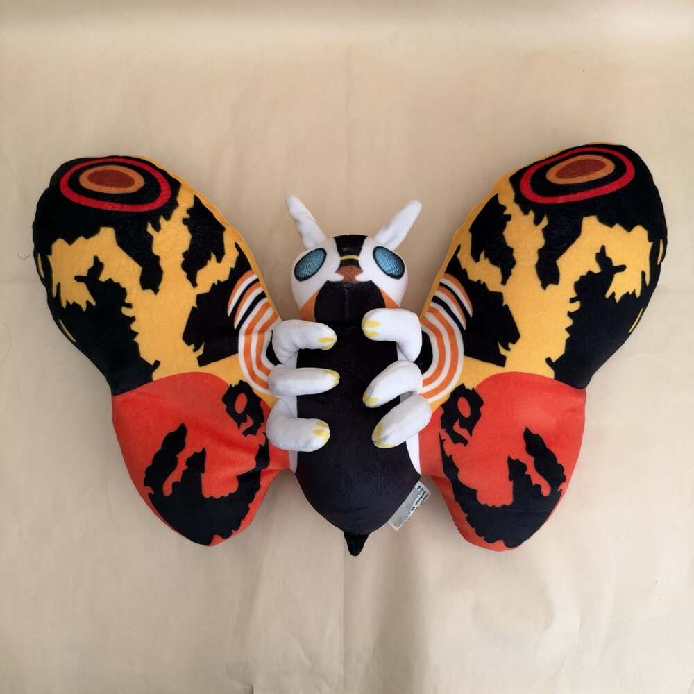 Godzilla Mothra Transforming Plush Stuffed Toy Neck Pillow Collectible BAM Kaiju